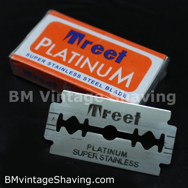 Treet Platinum Double Edge Razor Blades