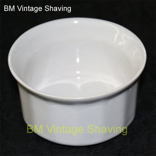 Ceramic Shave bowl - White