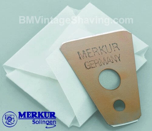 Merkur Moustache Beard Razor Blades