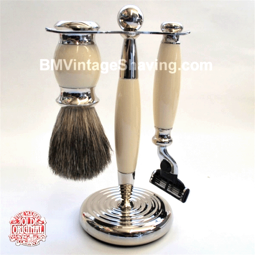 Vulfix Edwardian Style Shaving Set