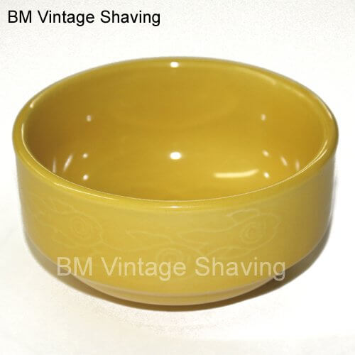 Ceramic Shave bowl - Yellow