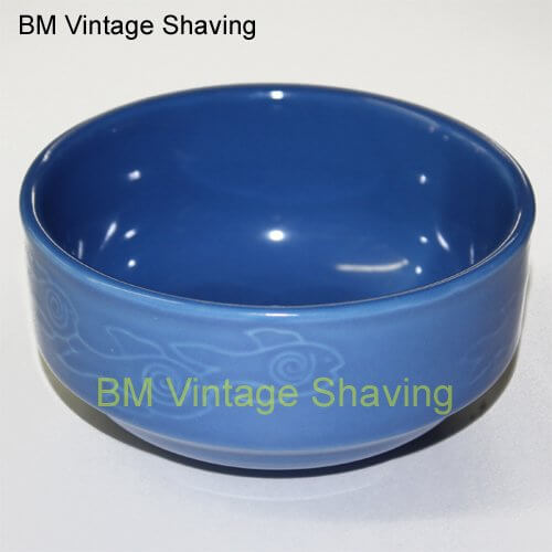 Ceramic Shave bowl - Blue