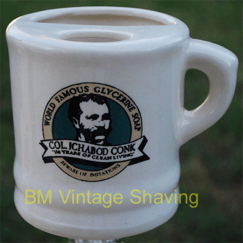 Ceramic Shaving Mug #117