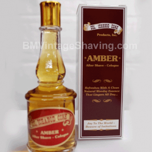 Colonel Conk Amber After Shave Cologne, 4.0 Fl. Oz.