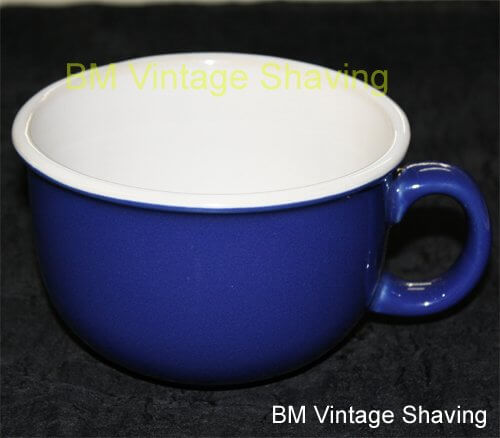 Ceramic Shave Mug - Blue