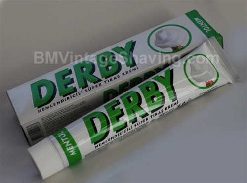 Derby Menthol Moisturizing Super Shave Cream