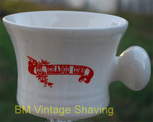 Ceramic shaving Mug #119