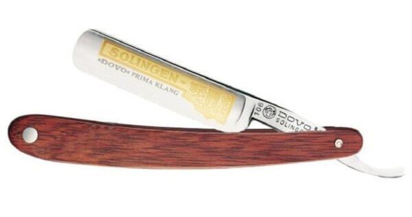 Dovo Straight Razor, N, Redwood Handle, Sound, 5/8