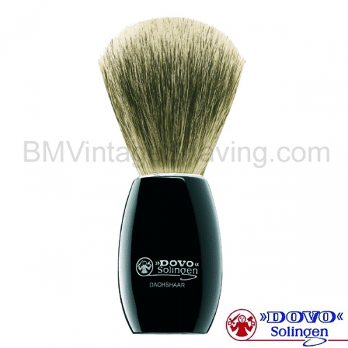 Dovo Shaving Brush Pure Badger Black