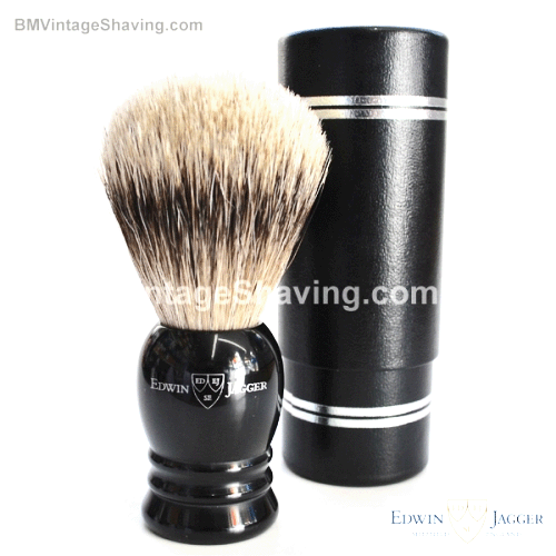 Edwin Jagger English Super Badger Shaving Brush, Medium