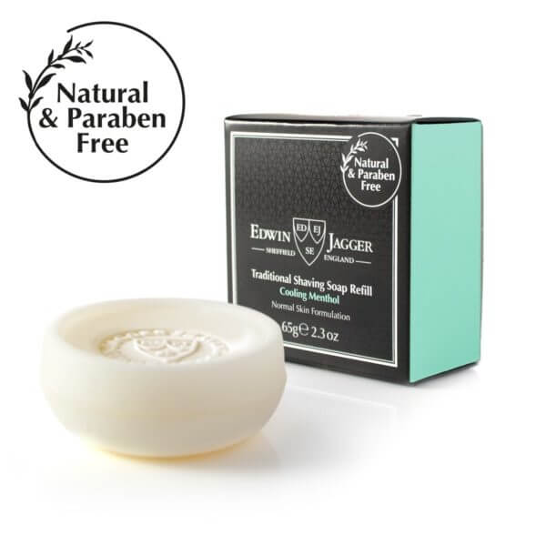 Edwin Jagger Cooling Menthol Shaving Soap Refill