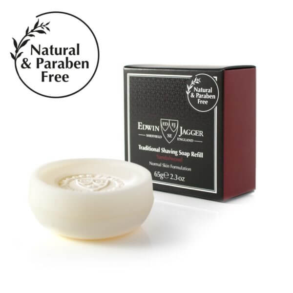 Edwin Jagger Sandalwood, Shaving Soap 65g