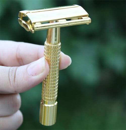 Double Edge Safety Razor - Gold