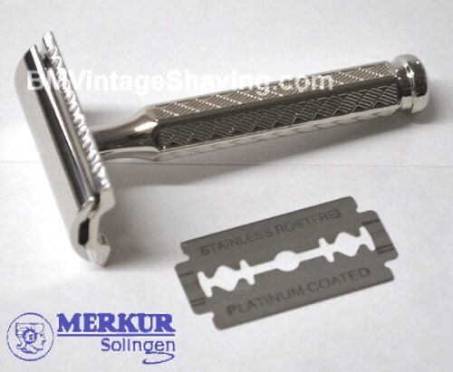 Merkur Double Edge Safety Razor Chrome Plated