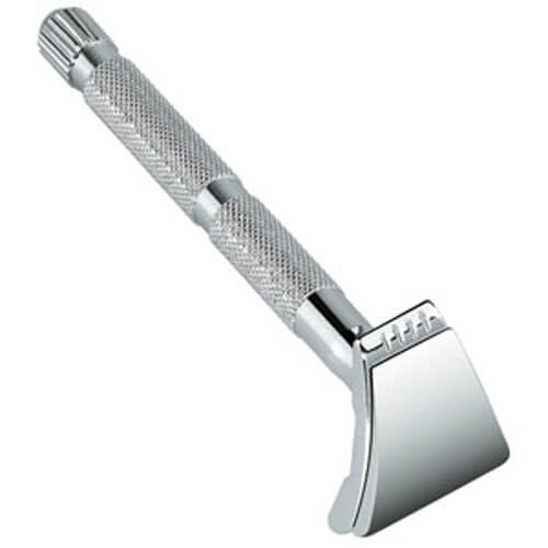 Merkur Moustache Razor Chrome