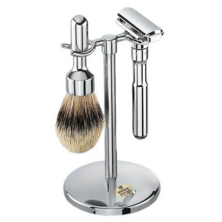 Merkur Futur 3pc Safety Razor Shaving Set Polished