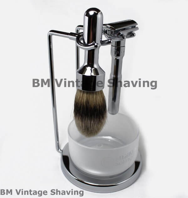 Merkur Futur 4pc Safety Razor Shaving Set Polished