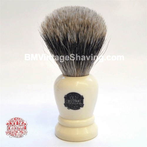 Vulfix Shaving Brush, Pure Badger Lathe Turned Handle