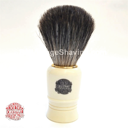 Vulfix Shaving Brush, Pure Badger, Lathe Turned Handle