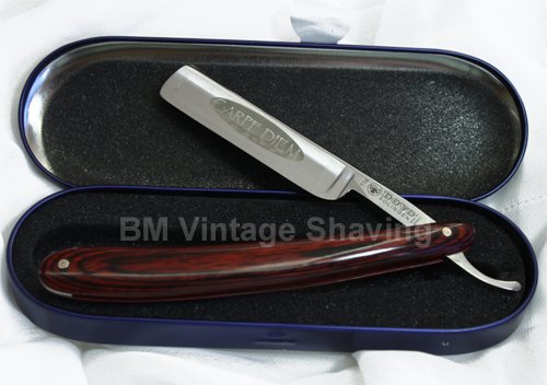 Dovo Straight Razor Carnelean Red