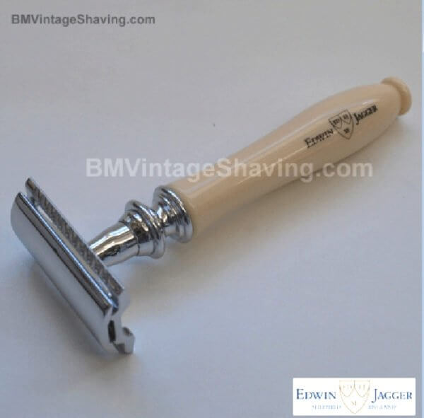 Edwin Jagger Chatsworth Ivory Double Edge Razor