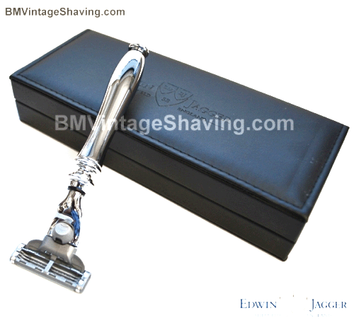 Edwin Jagger Chatsworth Mach 3 Razor, Chrome