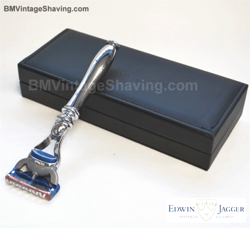 Edwin Jagger Chatsworth Fusion Razor Chrome