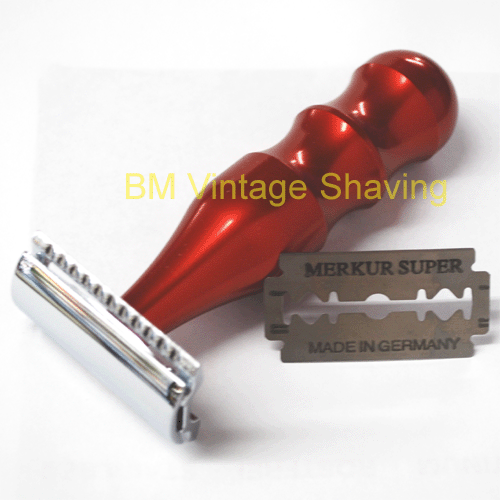 Merkur Double Edge Safety Razor Red