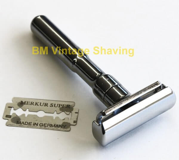 Merkur Futur Double Edge Safety Razor, Chrome