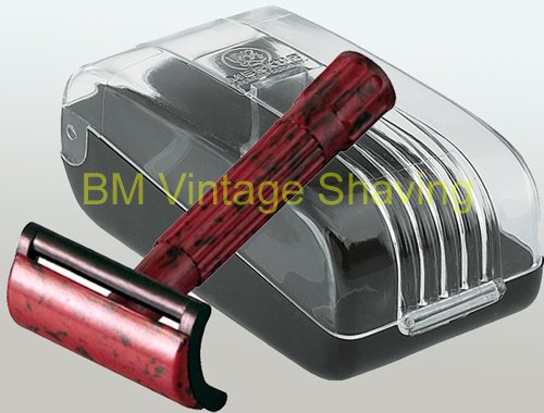 Merkur Travel Bakelite Double Edge Safety Razor Set