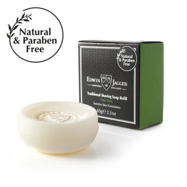 Edwin Jagger Traditional Aloe Vera Shaving Soap