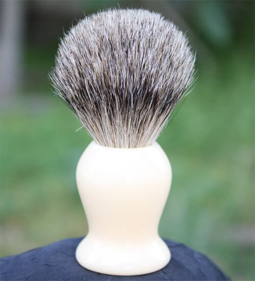 Finest Badger Hair Shaving Brush - Ivory