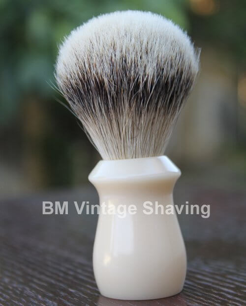 Badger Silvertip Shaving Brush - Ivory