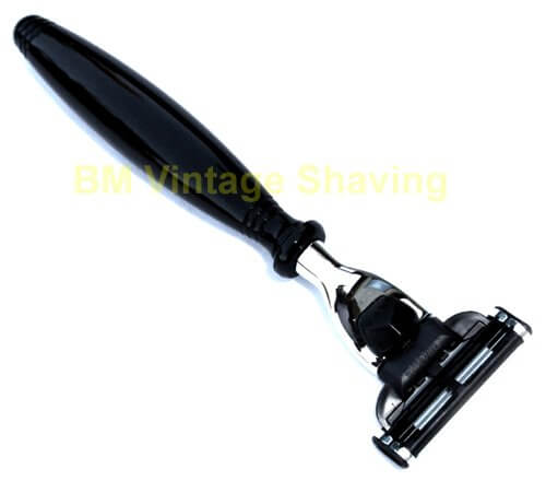 Mach3 Safety Razor Faux Ebony Handle