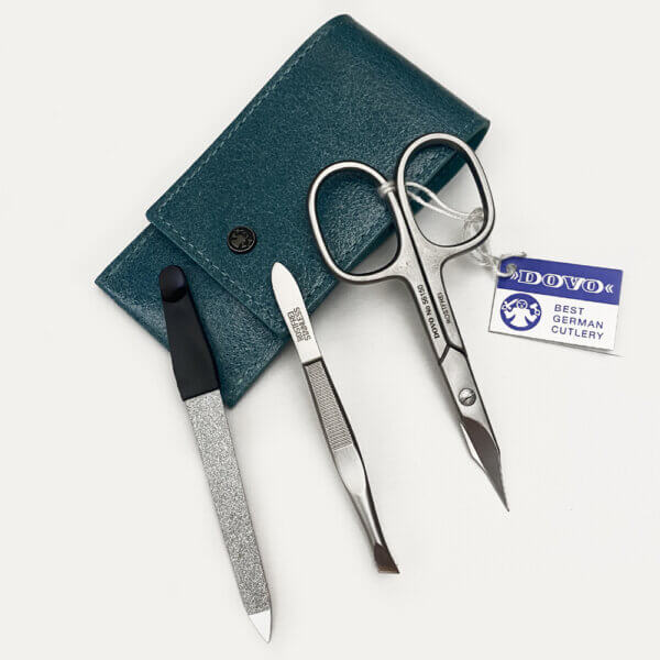 Dovo Manicure cuticle scissors Set - Mint Case