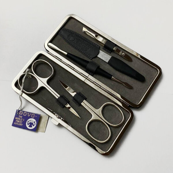 Dovo deluxe Manicure Set - Gray Case