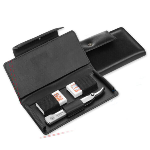 Dovo Shavette Replaceable Blade Straight Razor Set