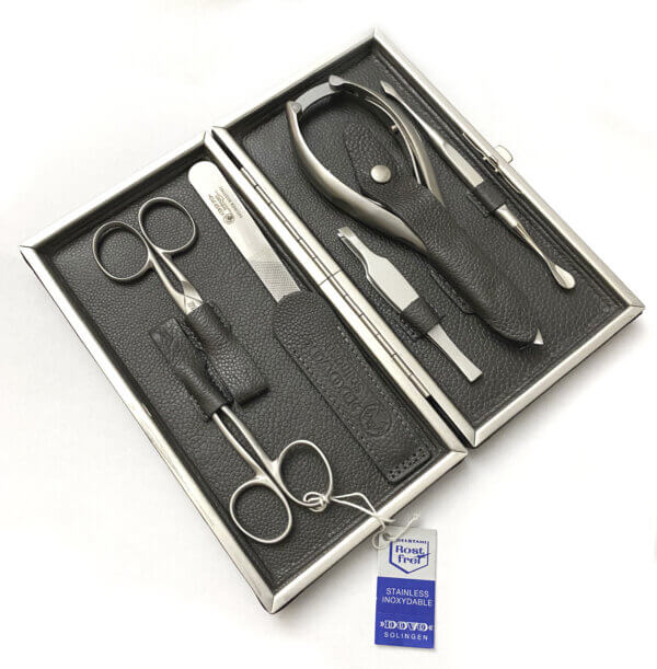 Dovo deluxe Manicure Set - Black Case