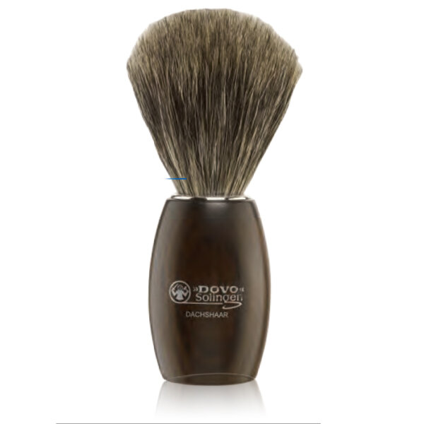 Dovo Shaving Brush, Pure Badger Black