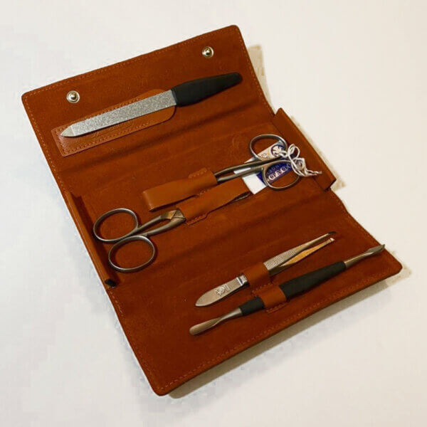 Dovo Manicure Set Terracotta